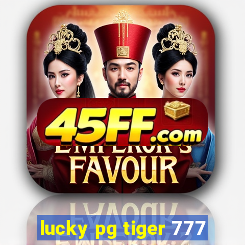 lucky pg tiger 777